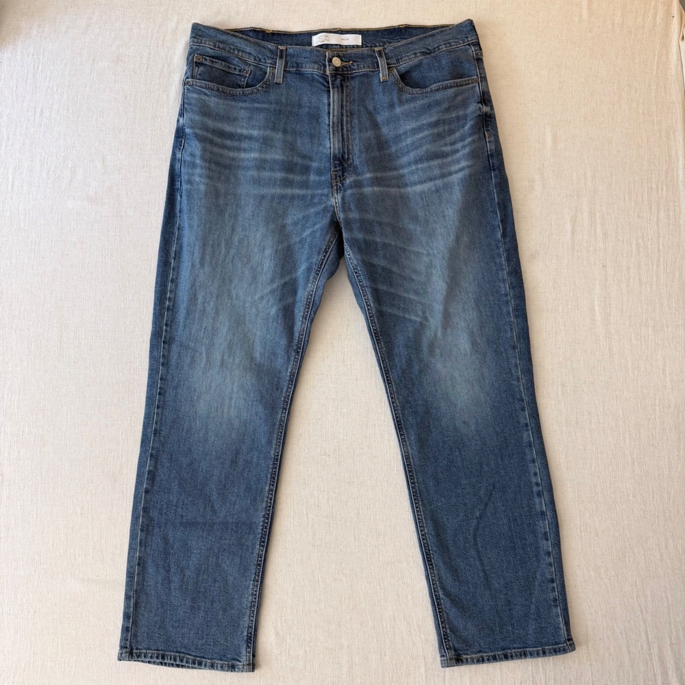 Signature Levi Strauss Athletic Fit Jeans Mens 38x30 Blue Medium Wash Denim